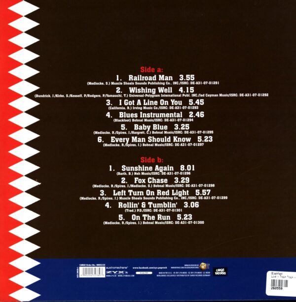 Blackfoot-Train Train Southern Rock's Best • Live-LP Vinyl