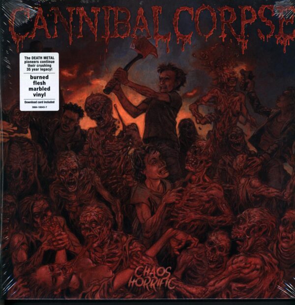Cannibal Corpse-Chaos Horrific-marbled LP Vinyl