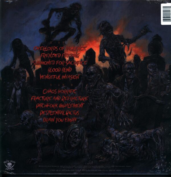 Cannibal Corpse-Chaos Horrific-marbled LP Vinyl