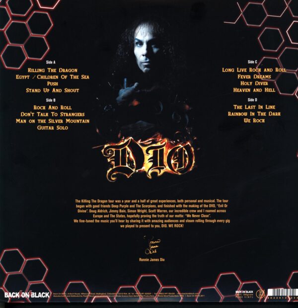 Dio-Evil Or Divine Live In New York City-LP Vinyl