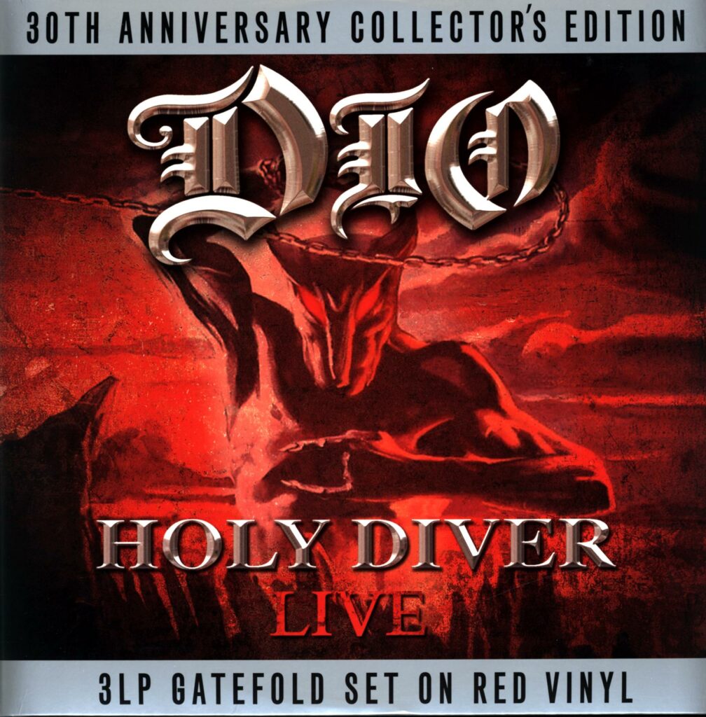 Dio-Holy Diver Live-red LP Vinyl