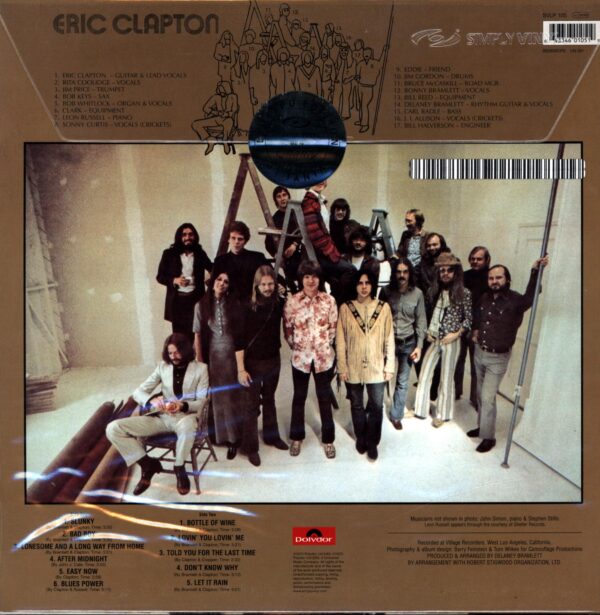 Eric Clapton-Eric Clapton-Simply Vinyl RE LP Vinyl