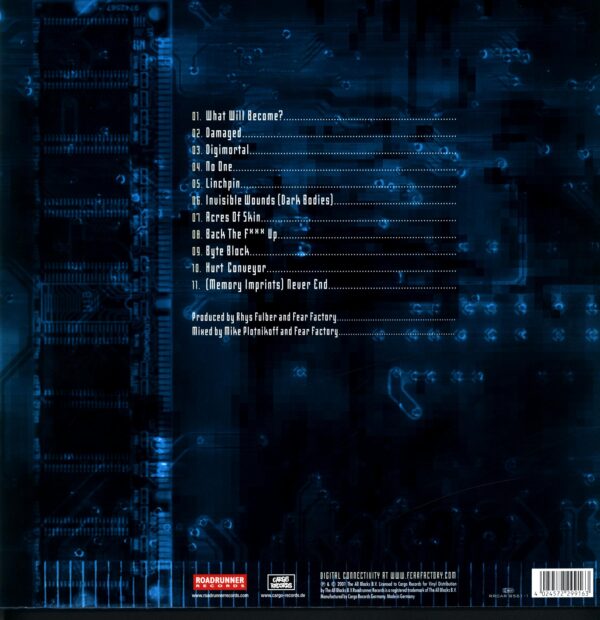 Fear Factory-Digimortal-LP Vinyl