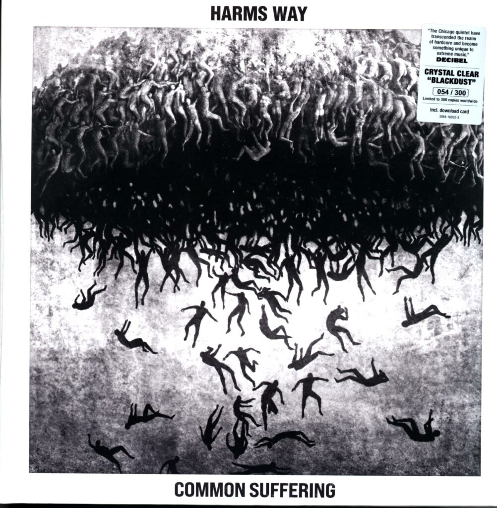 Harms Way-Common Suffering-clear splatter LP Vinyl