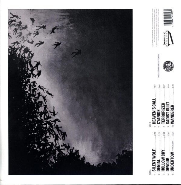 Harms Way-Common Suffering-clear splatter LP Vinyl