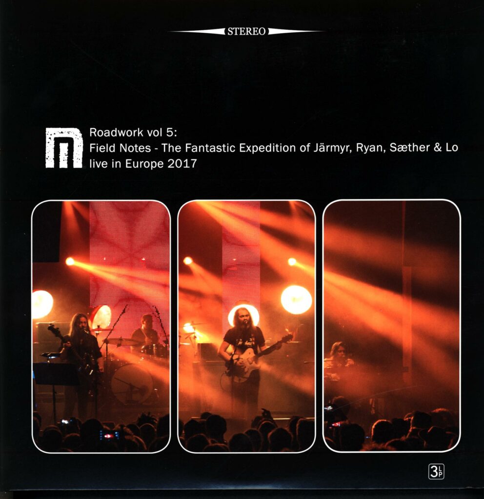 Motorpsycho-Roadwork Vol 5 Field Notes - The Fantastic Expedition Of Järmyr Ryan Sæther & Lo Live In Europe 2017-LP Vinyl