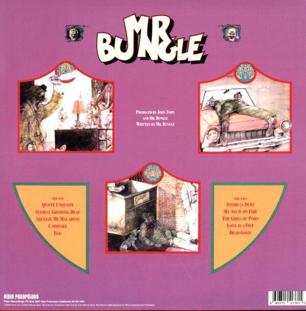 Mr. Bungle-Mr. Bungle-RE 2009 LP Vinyl