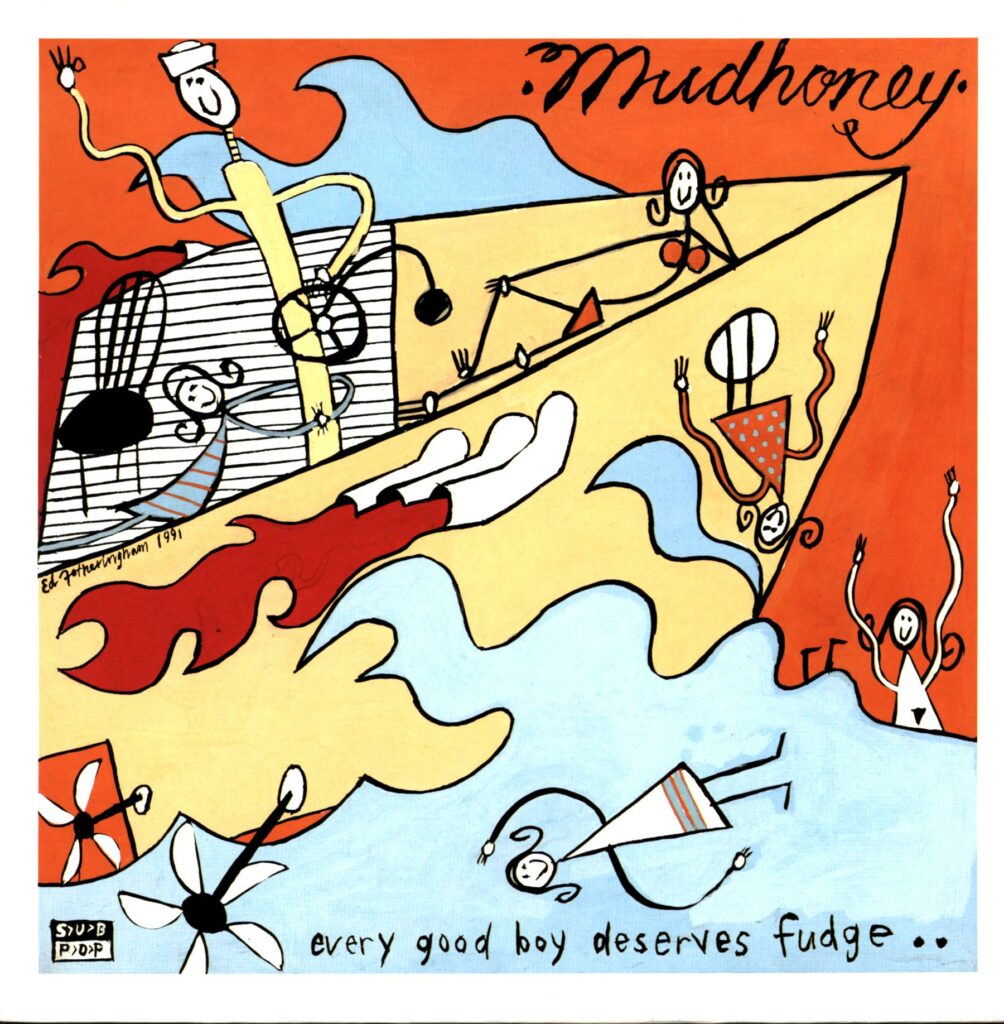 Mudhoney-Every Good Boy Deserves Fudge-D 1991 LP Vinyl