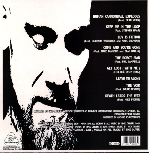 Nick Oliveri's Uncontrollable-Leave Me Alone-LP Vinyl