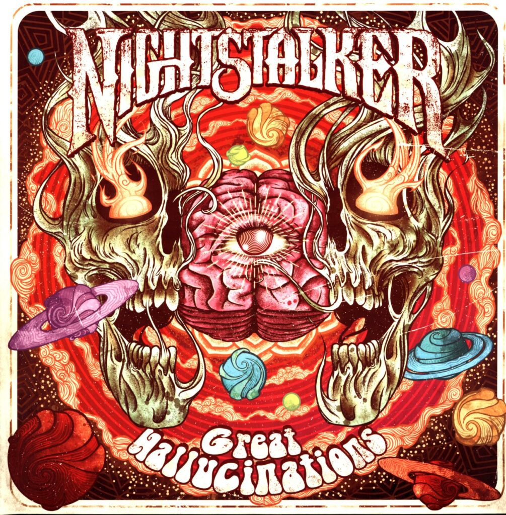 Nightstalker-Great Hallucinations-black LP Vinyl
