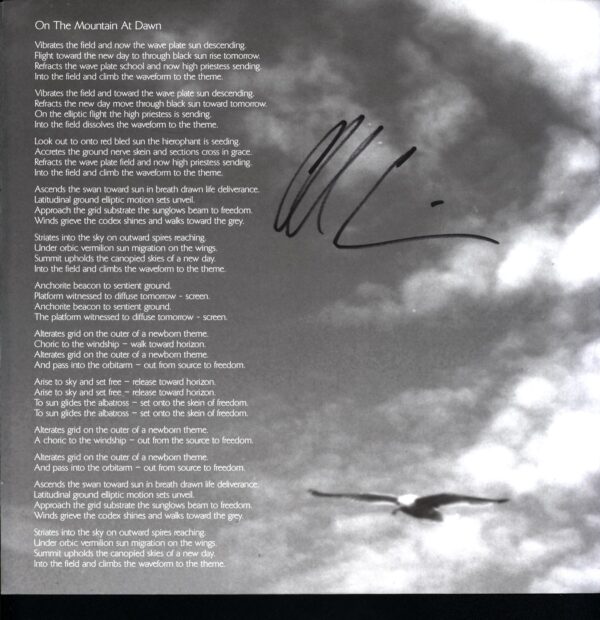OM-Variations On A Theme-signed LP Vinyl
