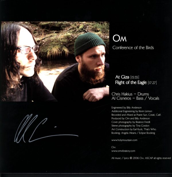 Om-Conference Of The Birds-signed LP Vinyl