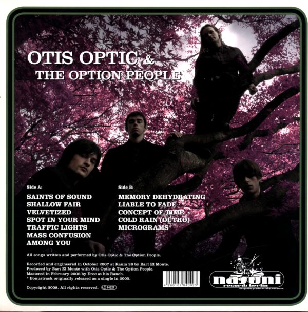 Otis Optic And The Option People-Otis Optic And The Option People-pink LP Vinyl