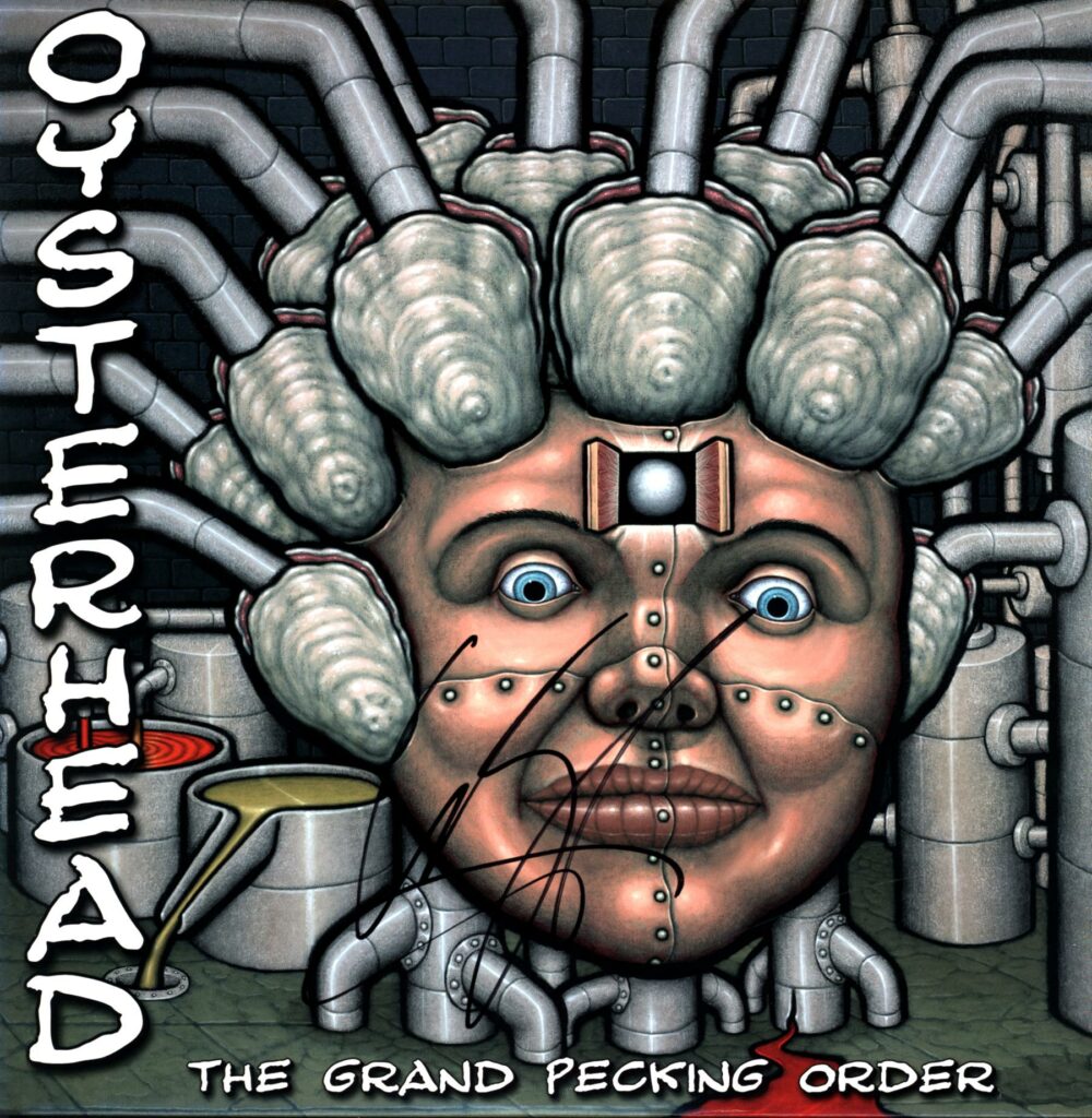 Oysterhead-The Grand Pecking Order-signed LP Vinyl