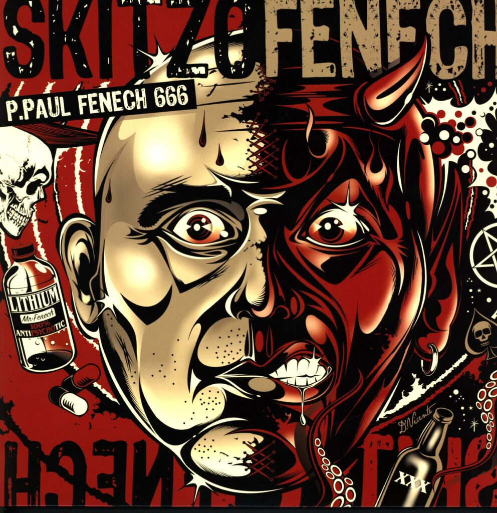 P. Paul Fenech-Skitzofenech-orange LP Vinyl