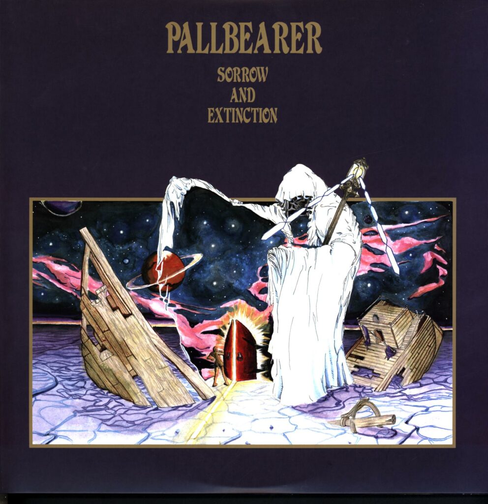 Pallbearer-Sorrow And Extinction-blue-white LP Vinyl