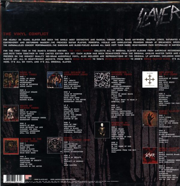 Slayer-The Vinyl Conflict-Box Set