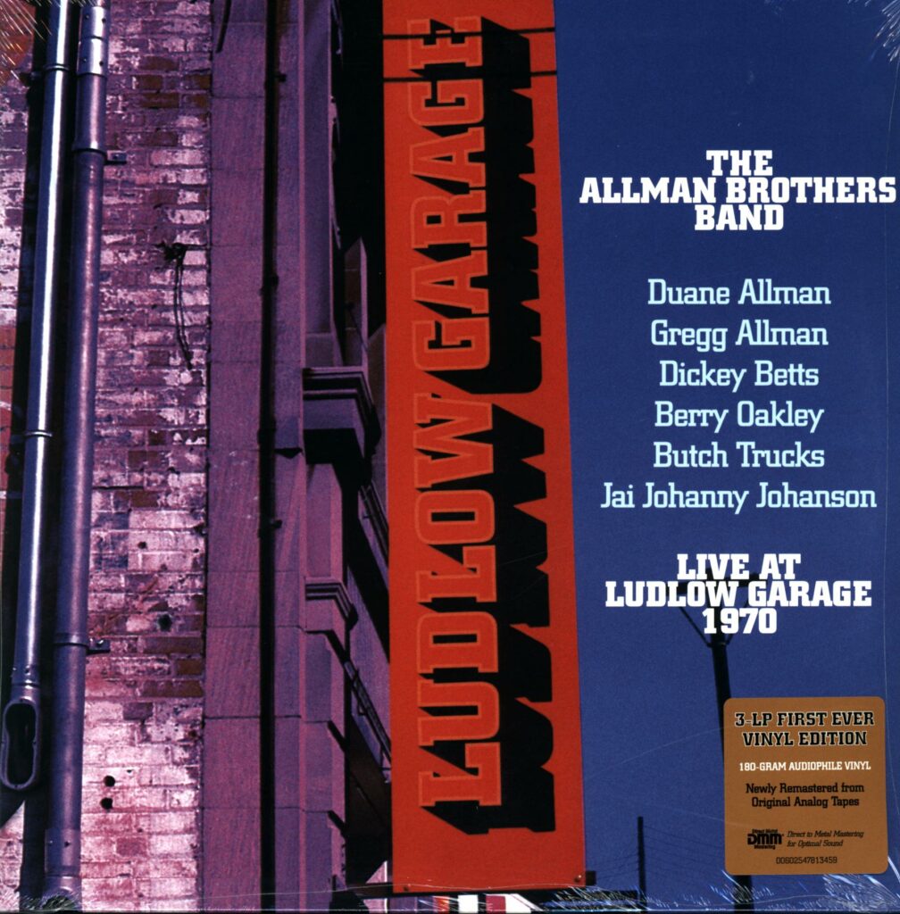 The Allman Brothers Band-Live At Ludlow Garage 1970-LP Vinyl