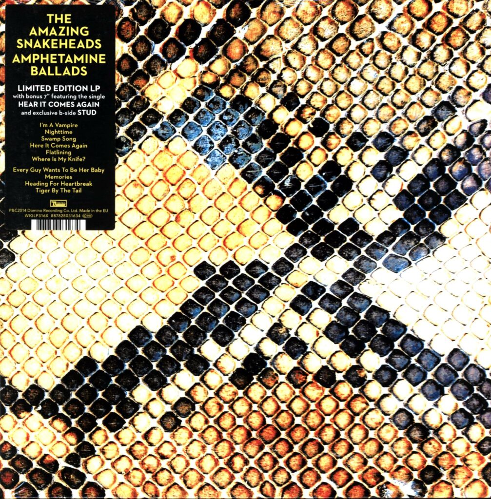 The Amazing Snakeheads-Amphetamine Ballads-LP Vinyl