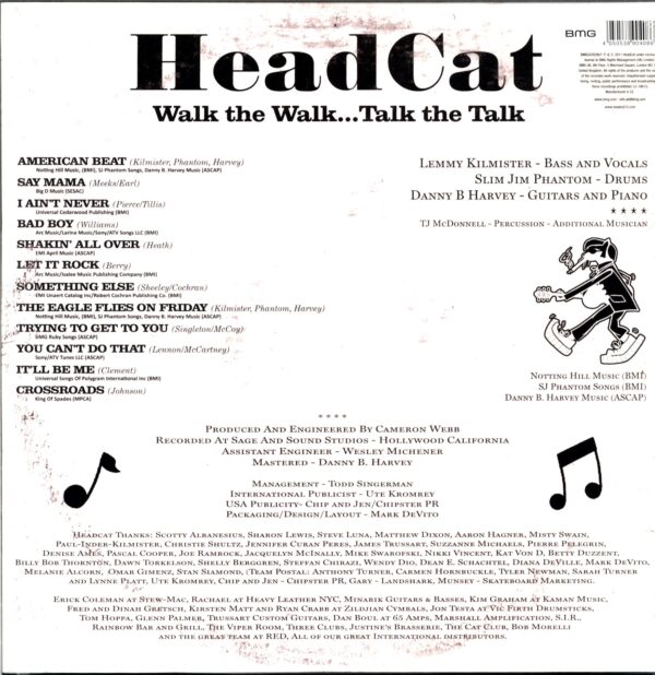 The Head Cat-Walk The Walk...Talk The Talk-LP Vinyl
