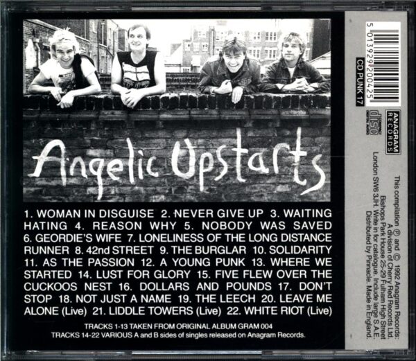 Angelic Upstarts-Reason Why-CD