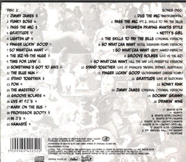 Beastie Boys-Check Your Head-CD