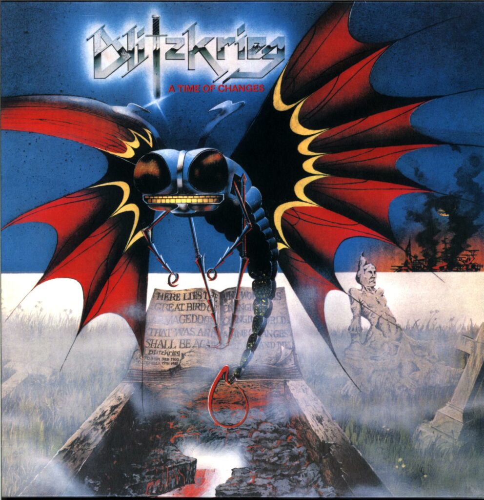 Blitzkrieg-A Time Of Changes-LP Vinyl