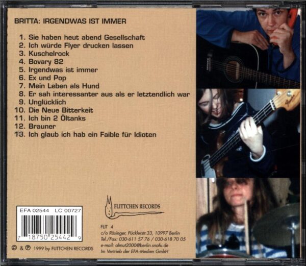 Britta-Irgendwas Ist Immer-CD