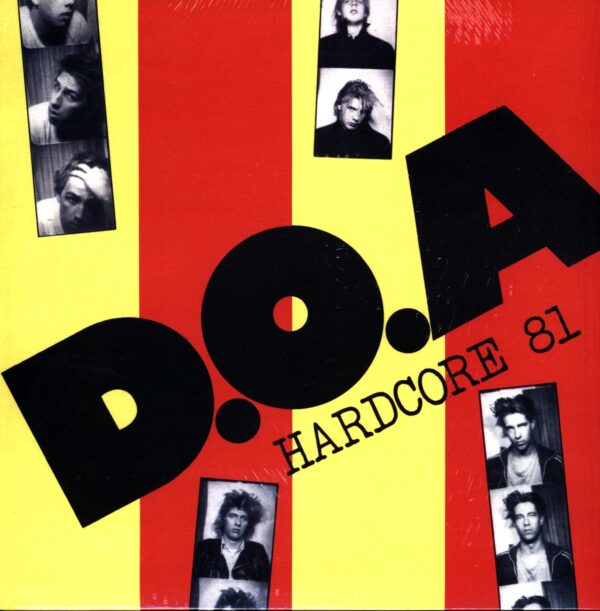 D.O.A.-Hardcore '81 RE 2021 -LP Vinyl