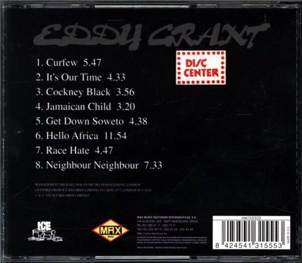 Eddy Grant-Message Man-CD