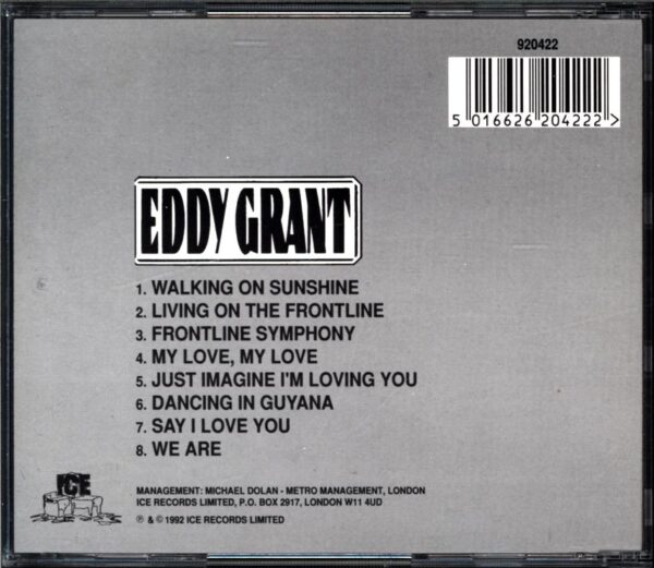 Eddy Grant-Walking On Sunshine-CD