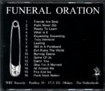 Funeral Oration-Punk Rock Nation-CD