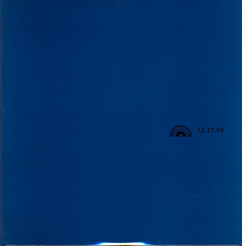 Isis-12.17.04-clear LP Vinyl