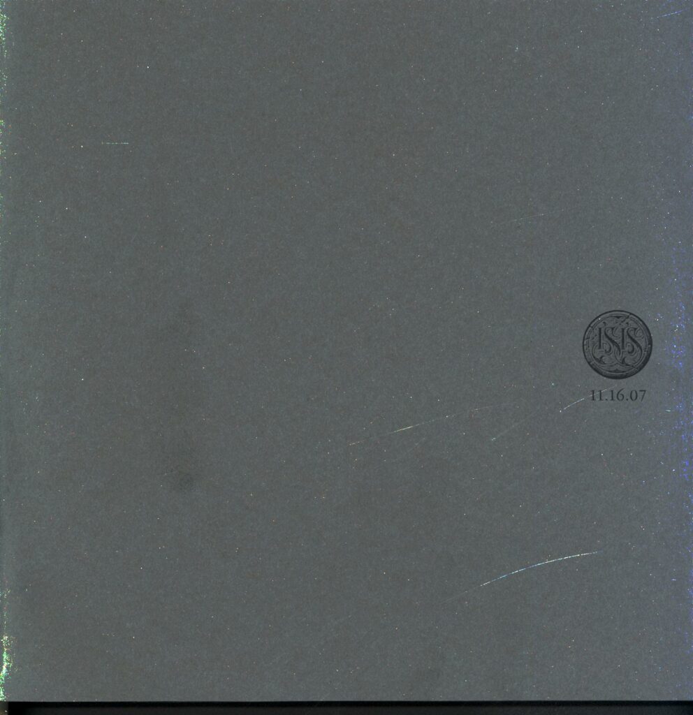 Isis-Live VI - 11.16.07-LP Vinyl