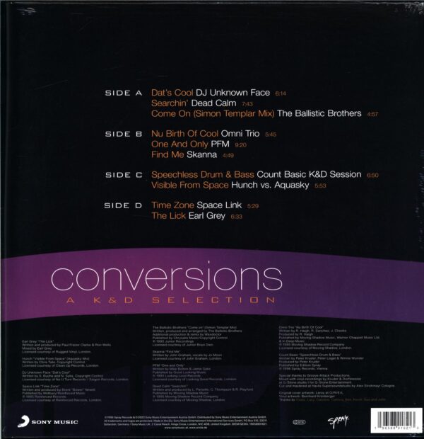 Kruder & Dorfmeister-Conversions - A K&D Selection-LP Vinyl