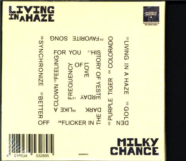 Milky Chance-Living In A Haze-CD