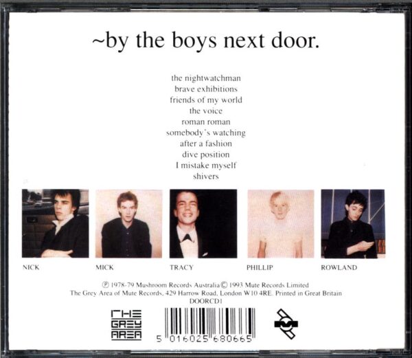 The Boys Next Door-Door Door-CD