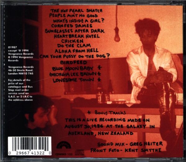 The Cramps-RockinnReelininAucklandNewZealandXXX-CD