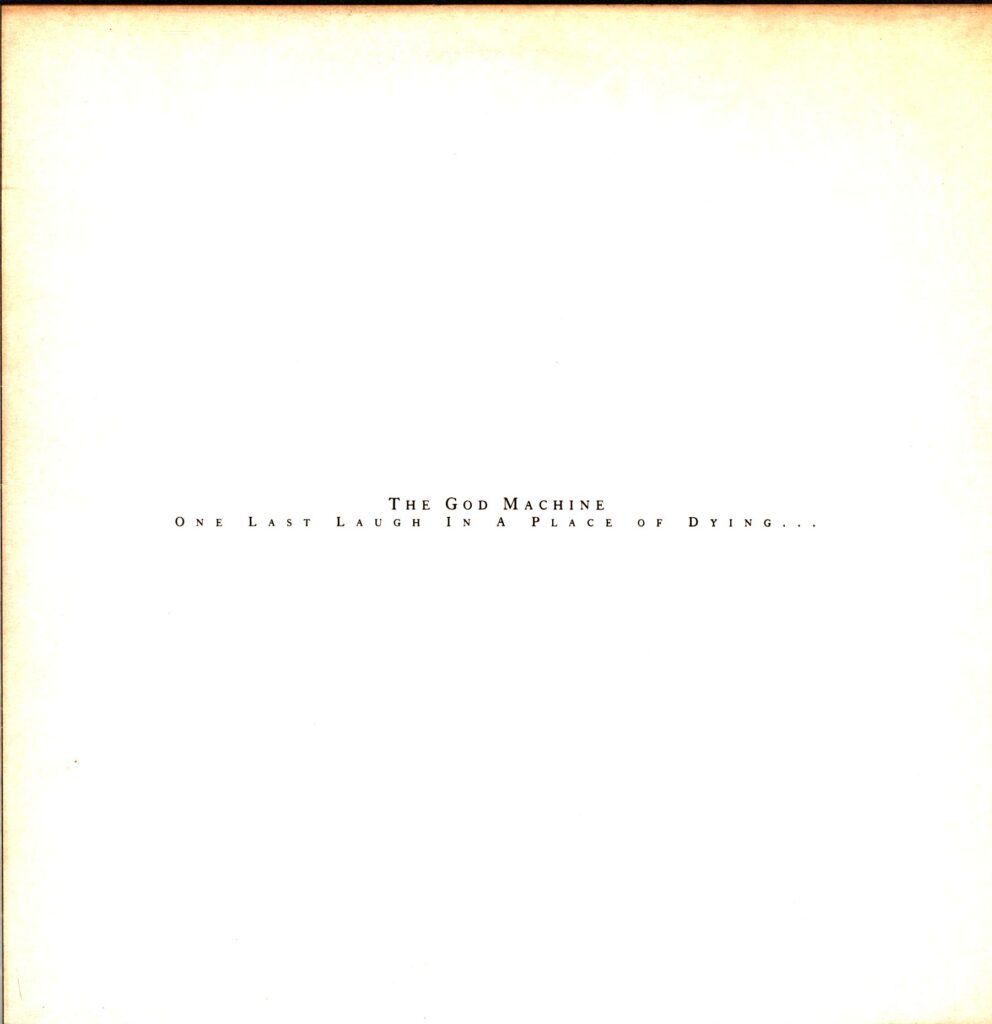 The God Machine-One Last Laugh In A Place Of Dying...-LP Vinyl