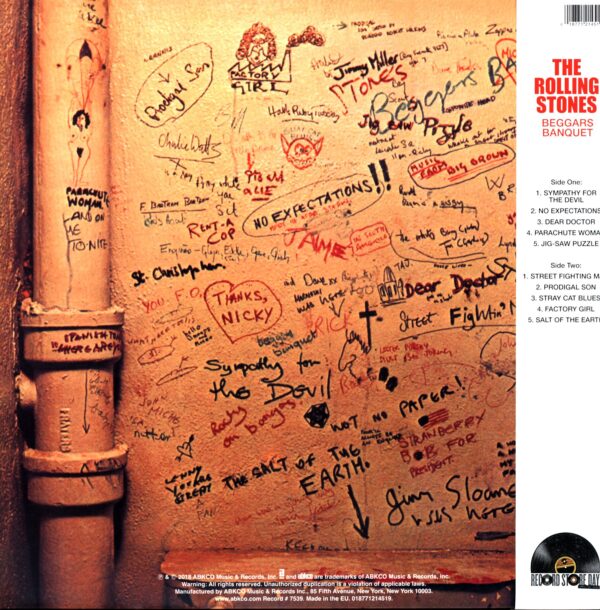 The Rolling Stones-Beggars Banquet-RSD 2023 coloured LP Vinyl