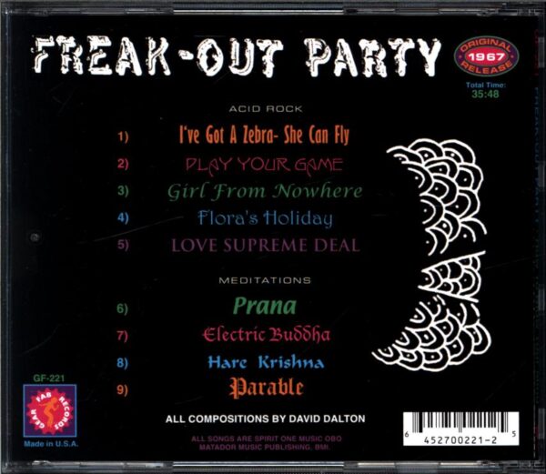 The Unfolding-How To Blow Your Mind And Have A Freak-Out Party-CD