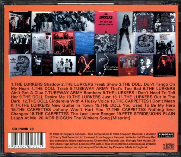 Various-Beggars Banquet • The Punk Singles Collection-CD
