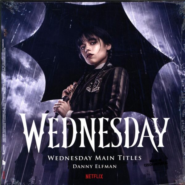 Wednesday Addams-Wednesday Main Titles Paint It Black-7 Vinyl
