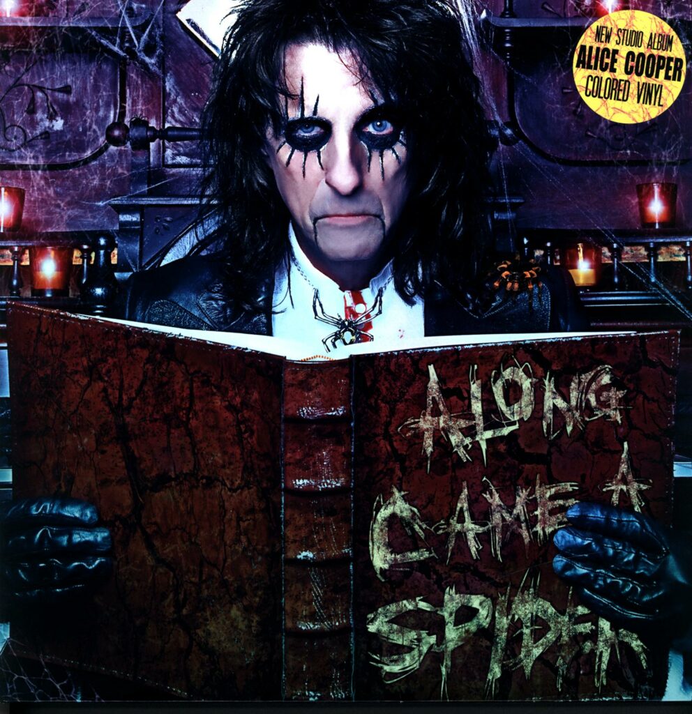 Alice Cooper-Along Came A Spider-clear LP Vinyl