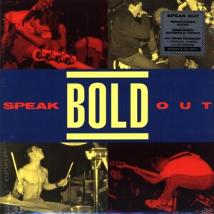 Bold-Speak Out-RE opaque blue LP Vinyl