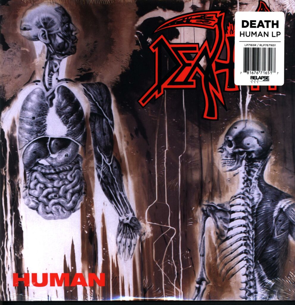 Death-Human-RE 2023 blk LP Vinyl