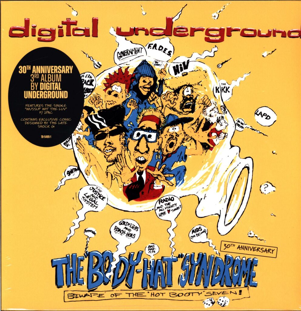 Digital Underground-The Body-Hat Syndrome-LP Vinyl