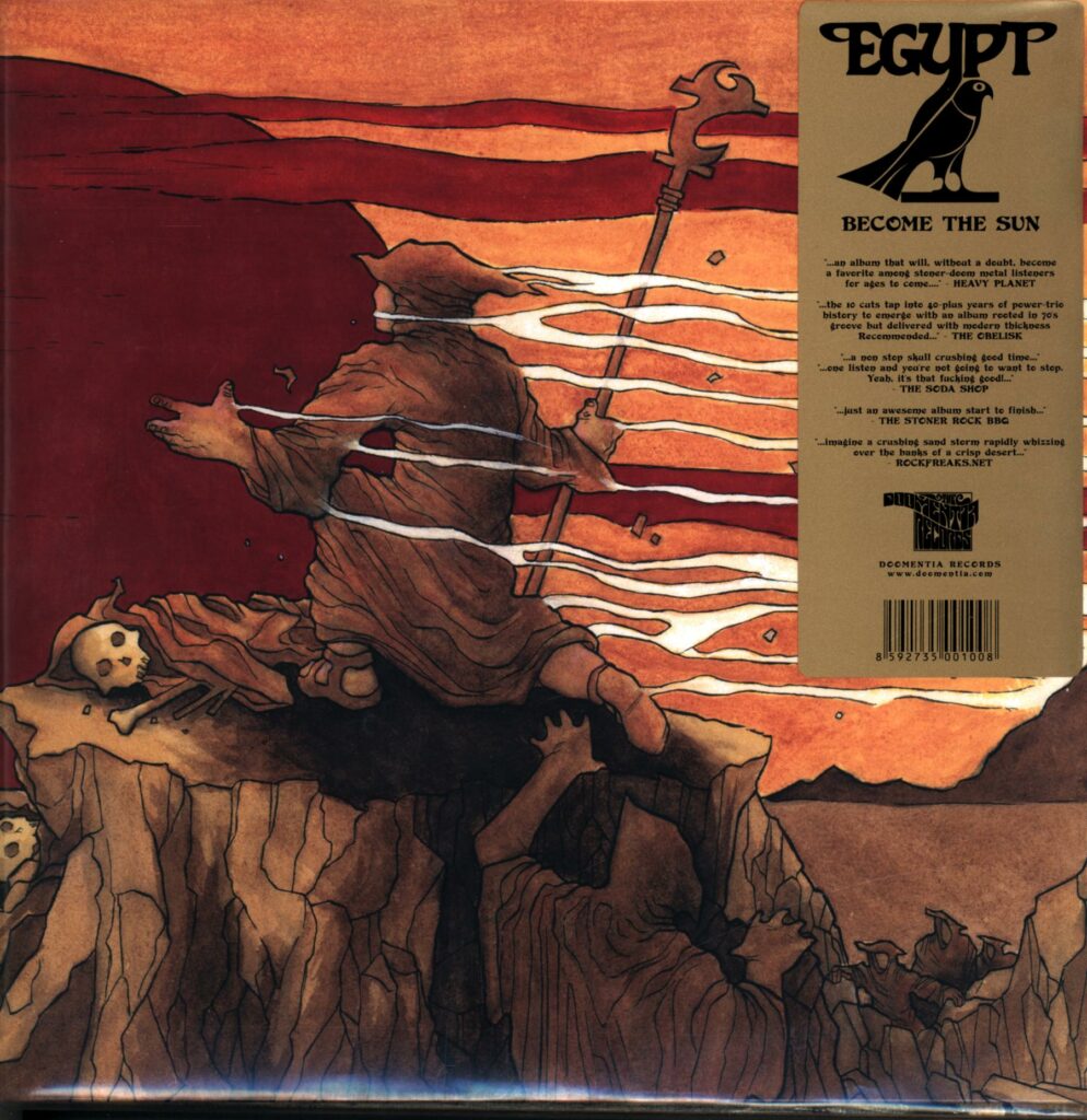 Egypt-Become The Sun-CZ 2013 LP Vinyl