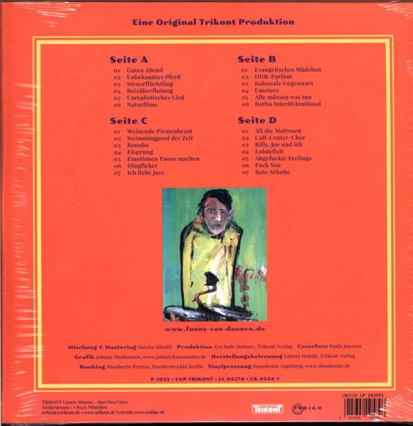 Funny Van Dannen-Funny Vinyl-LP Vinyl