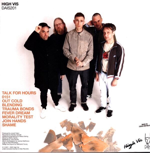High Vis-Blending-black and white LP Vinyl